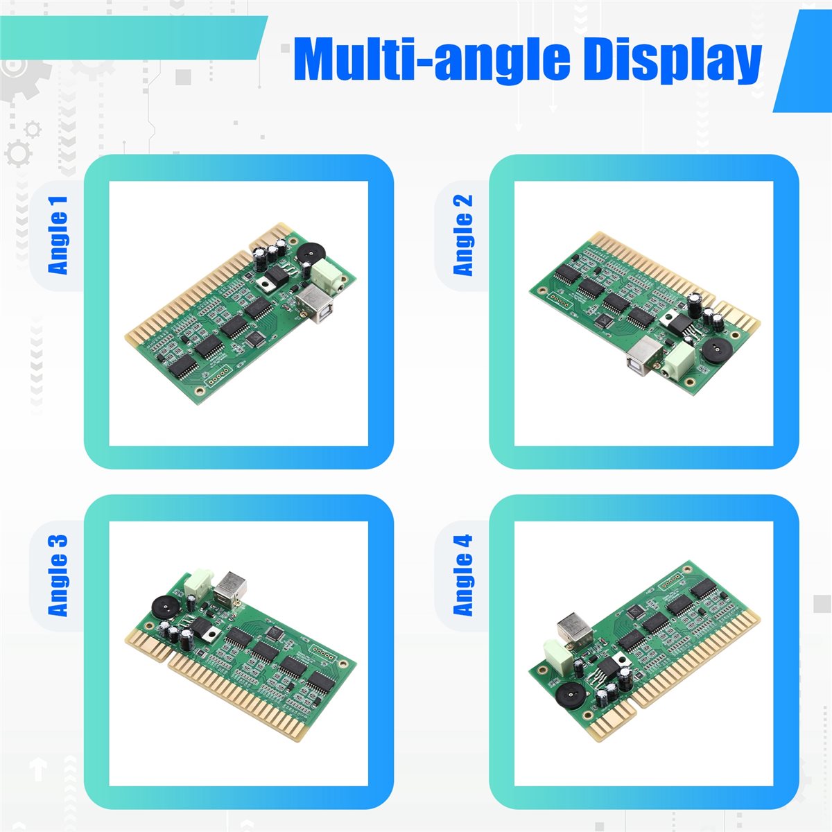 Usb Game Board Jamma - Novo Controlador de Jogo MAME para