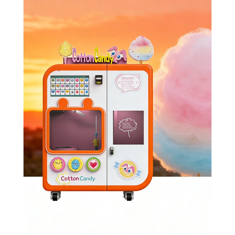 Arcade Vending & Laundry - Máquina de Venda Automática de Algodão