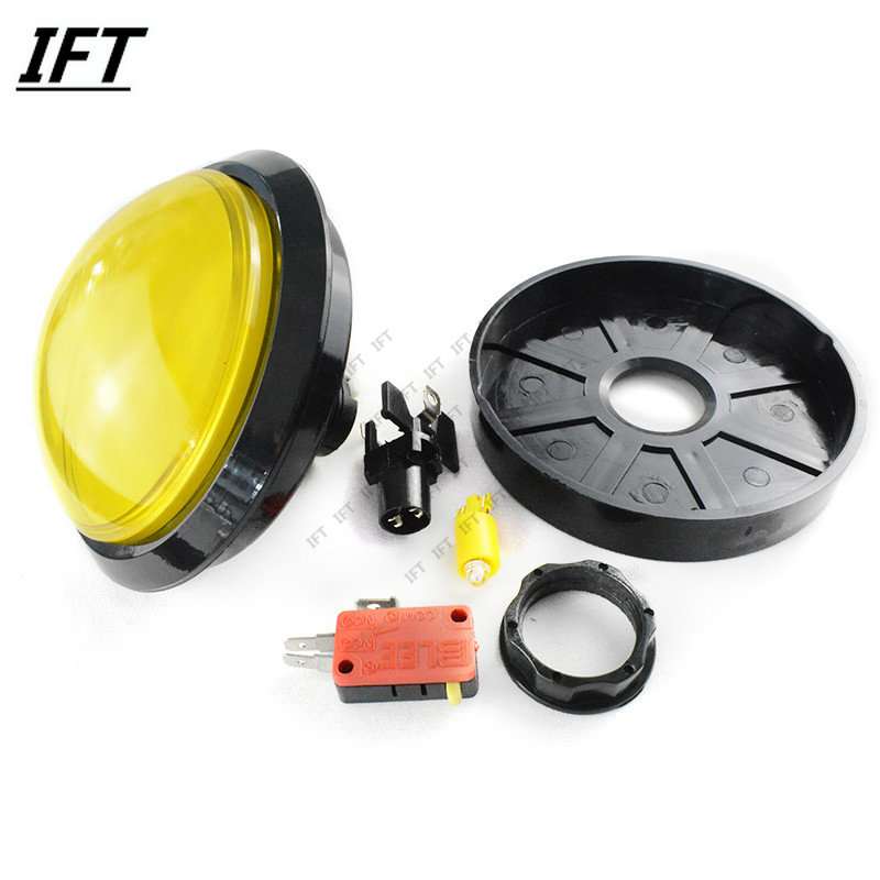 100mm botão 5/12v iluminado 10 - Arcade Vending & Laundry avaliação e preço